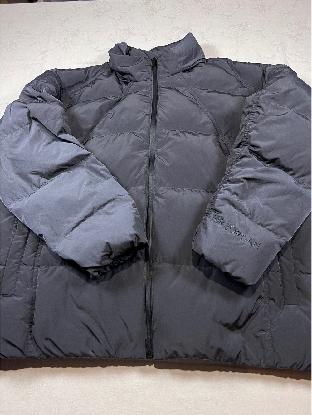Nike Air Jordan Down Thema-Fit Puffer Jacket Dark Gray Size 3XL
